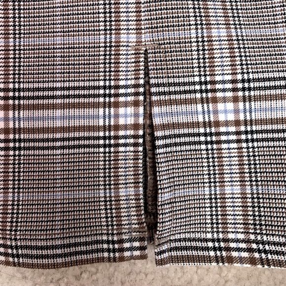 Garage Plaid Fitted Mini Dress | Women’s Size S/P - Picture 5 of 7